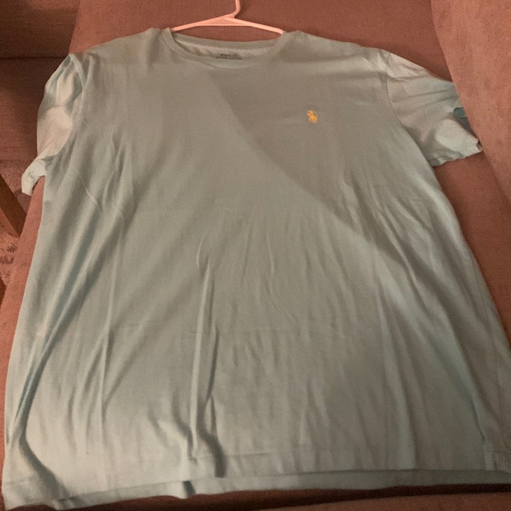Polo Ralph Lauren Men’s Medium light blue logo tee
